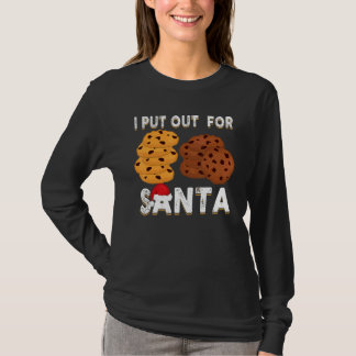 Camiseta Christmas Cookies  I Put Out For Santa Xmas Pajama