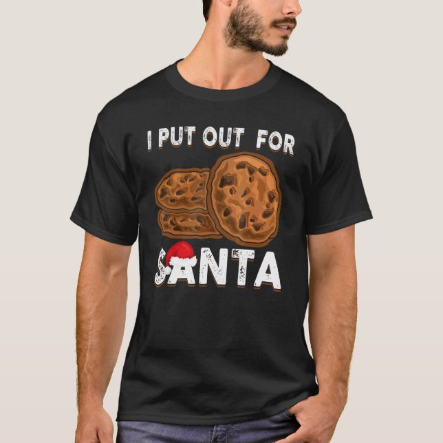 Camiseta Christmas Cookies  I Put Out For Santa Xmas Pajama (Anverso)