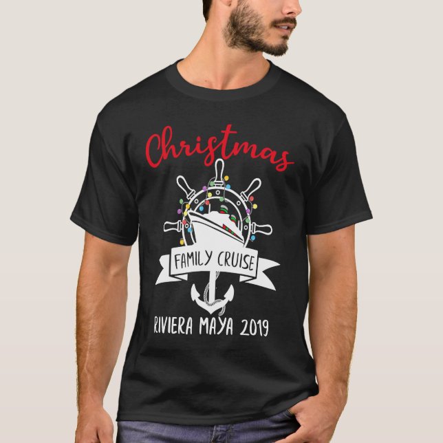 Camiseta Christmas Cruise Family Matching Group Holidays Tr (Anverso)