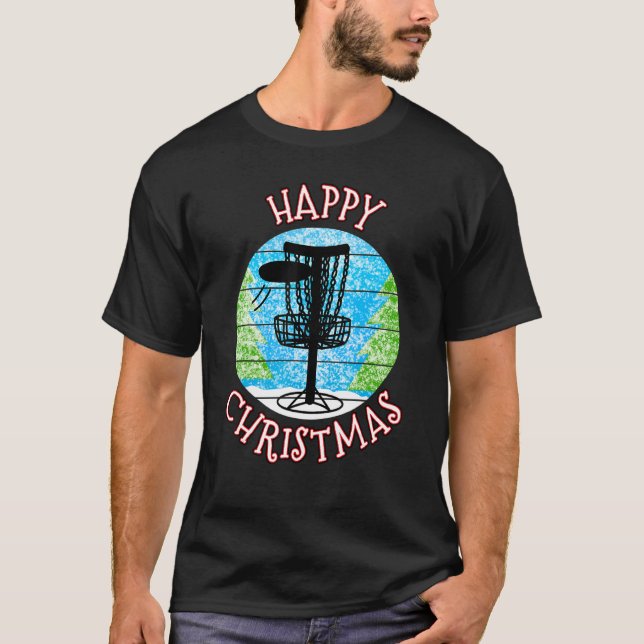 Camiseta Christmas Disc Golf Disc Golfer Xmas 2022 (Anverso)