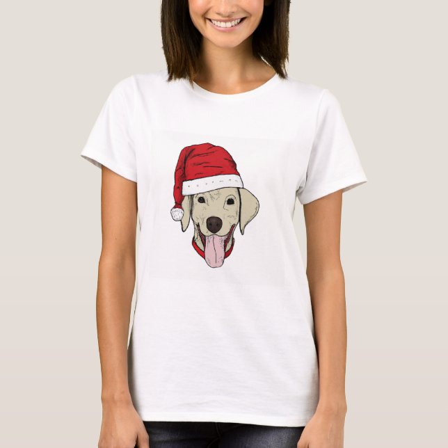 Camiseta Christmas Dog Collection  Design T-Shirt (Anverso)