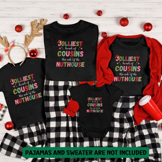 Camiseta Christmas Family Cousin Reunion Matching  (Subido por el creador)
