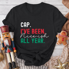 Camiseta Christmas Family Matching Funny Naughty List Gen Z