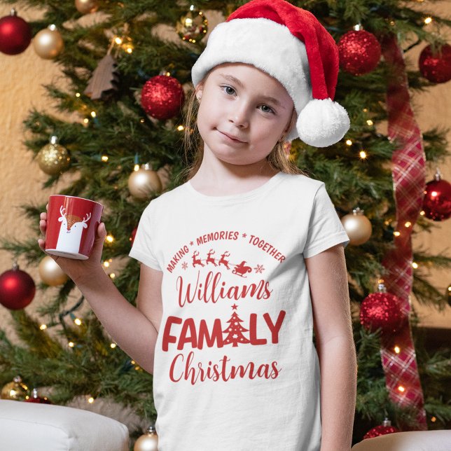 Camiseta Christmas Family Reunion with Name (Subido por el creador)