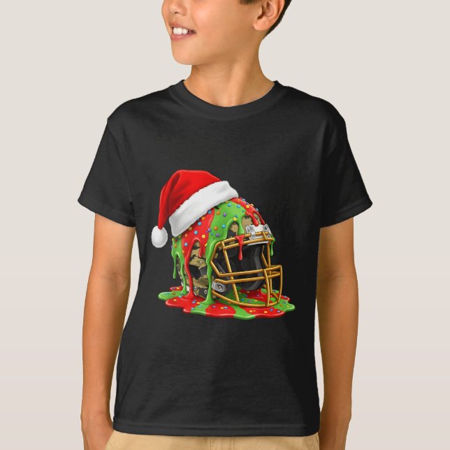 Camiseta Christmas Football Drip Boys Ice Cream Drip Camo S (Anverso)