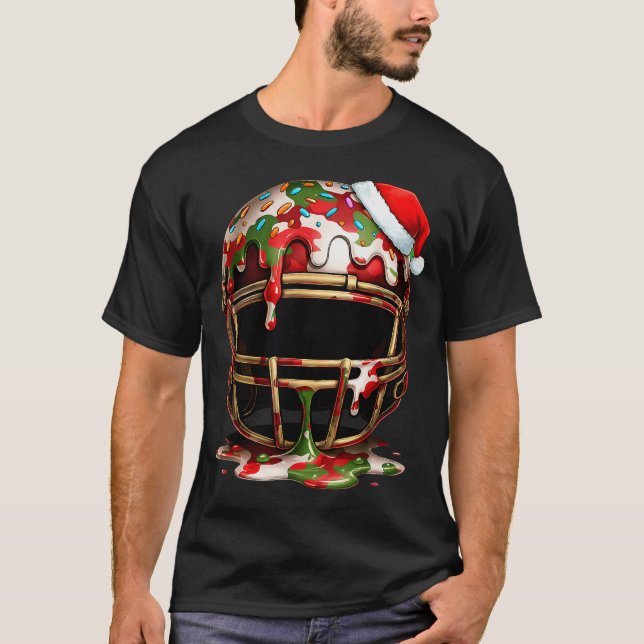 Camiseta Christmas Football Drip Boys Ice Cream Drip Camo S (Anverso)