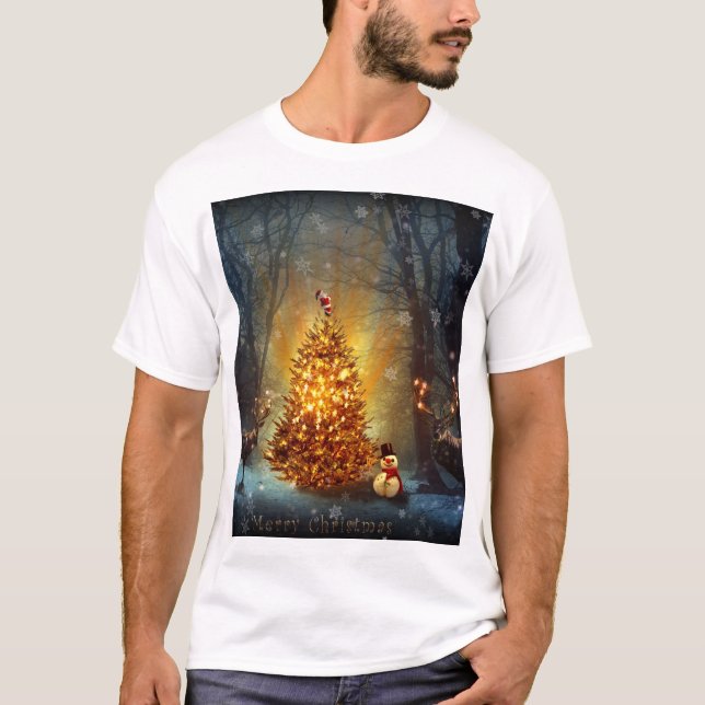 Camiseta Christmas Forest                                 . (Anverso)