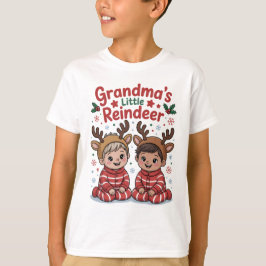 Camiseta Christmas Gifts for Grandkids Reindeer Shirt