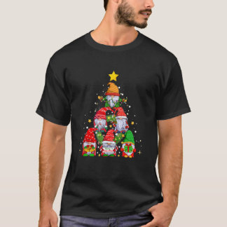 Camiseta Christmas Gnome   Family Pajamas Gnome Tree Xmas 8