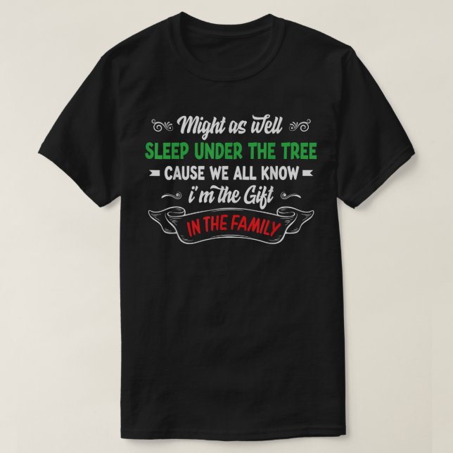 Camiseta Christmas Humor Men Women Favorite Person Funny Ch (Diseño del anverso)