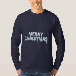 Camiseta Christmas Icy Snowflakes
