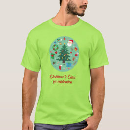 Camiseta Christmas Illustrations Holiday