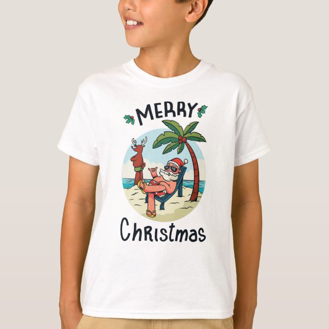 Camiseta Christmas in July (Anverso)