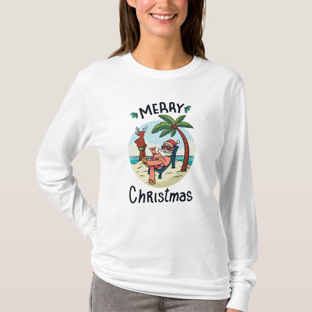 Camiseta Christmas in July (Anverso)