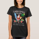 Camiseta Christmas In July Pool Party Santa<br><div class="desc">Christmas In July Pool Party Santa</div>