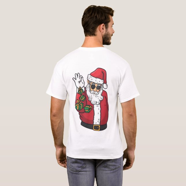 Camiseta Christmas in u (Reverso completo)