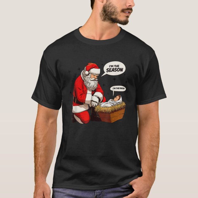 Camiseta Christmas Jesus Is The Reason For The Season Chris (Anverso)