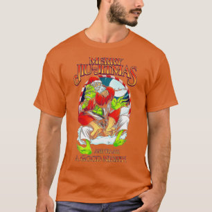Camiseta Christmas Jiu Jitsu Merry Jiu jitmas 