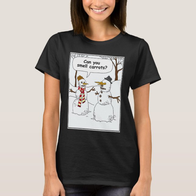 Camiseta Christmas Joke Can You Smell Carrots Xmas  Idea (Anverso)