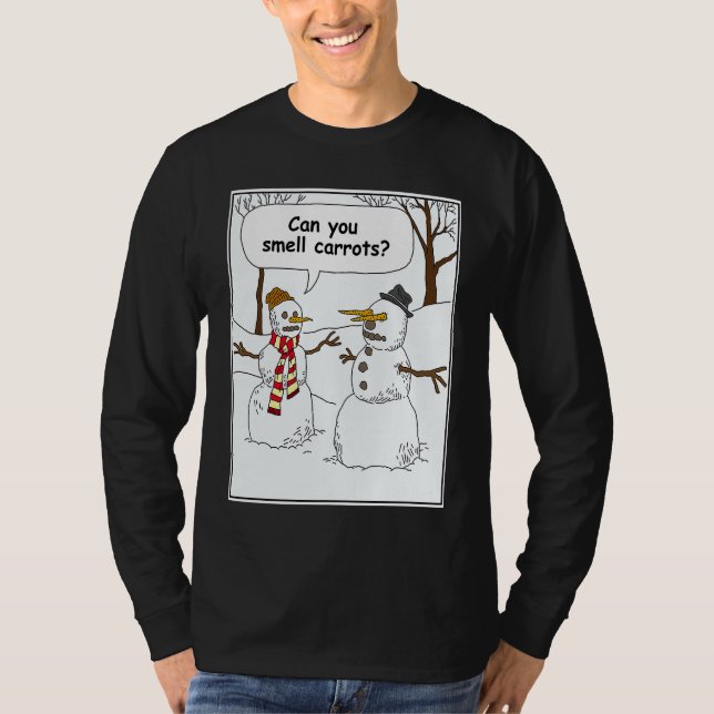 Camiseta Christmas Joke Can You Smell Carrots Xmas  Idea (Anverso)