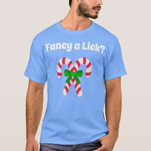 Camiseta Christmas Lick My Candy Cane