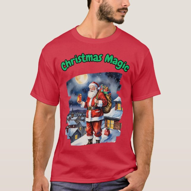 Camiseta Christmas Magic (Anverso)