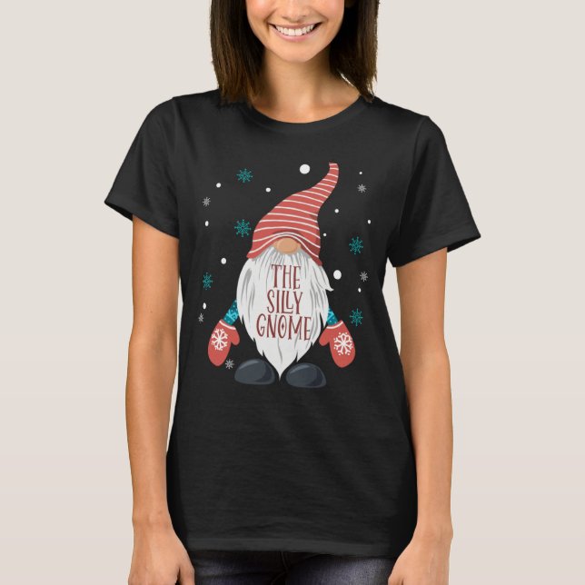 Camiseta Christmas matching pjs for family christmas or Sil (Anverso)