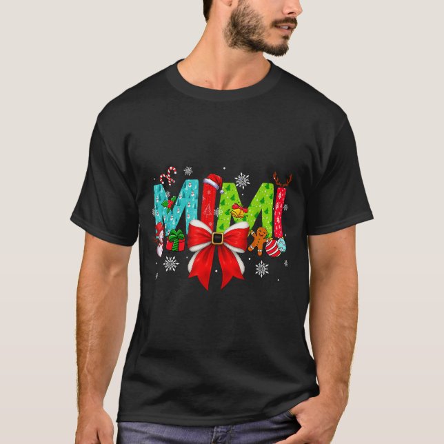 Camiseta Christmas Mimi Coquette Bow Mimi Christmas  (Anverso)