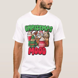 Camiseta Christmas Mood Holiday Coffee Lover Festive Drink 