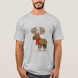 Camiseta Christmas Moose Shirt