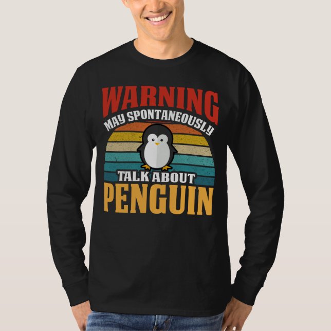 Camiseta Christmas Penguin Costume  Penguins are my Spirit  (Anverso)