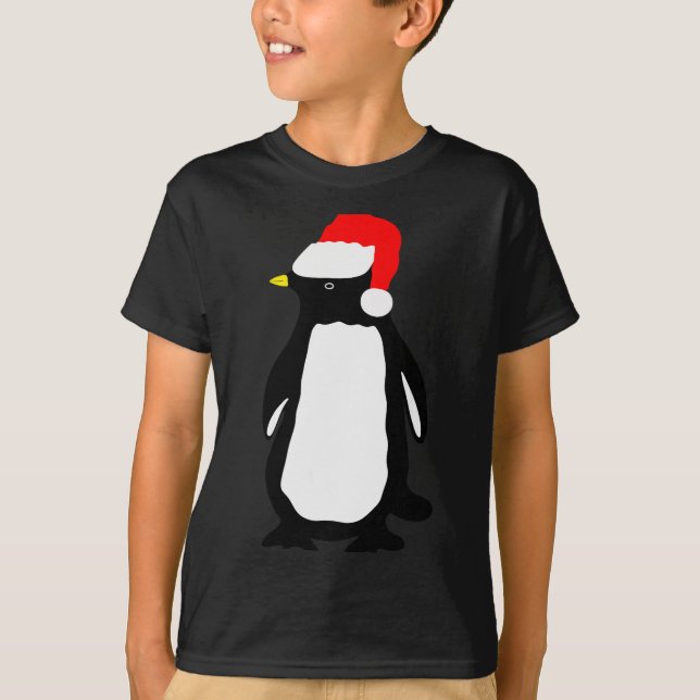 Camiseta Christmas Penguin Pajamas Shirt  (Anverso)