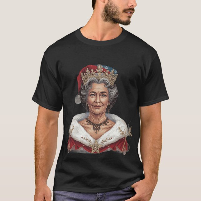 Camiseta Christmas Queen in her Element (Anverso)