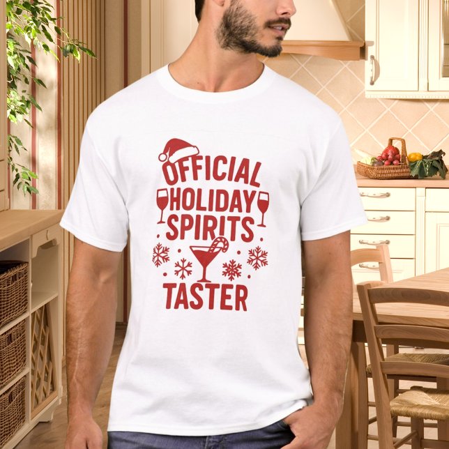 Camiseta Christmas quote funny party spirits taster (Subido por el creador)