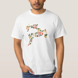 Camiseta Christmas Reindeer Collage – Festive Holida