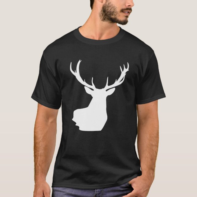 Camiseta Christmas Reindeer Hunter Deer Meat Hunting Reinde (Anverso)