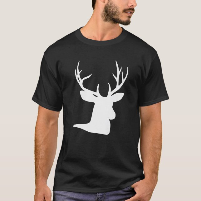 Camiseta Christmas Reindeer Hunter Deer Meat Hunting Reinde (Anverso)