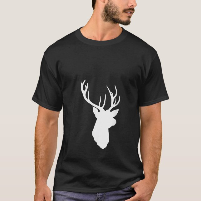 Camiseta Christmas Reindeer Hunter Deer Meat Hunting Reinde (Anverso)