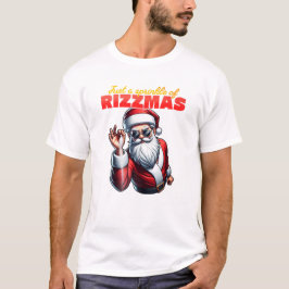 Camiseta Christmas Rizz Meme Rizzmas Spirit T-Shirt