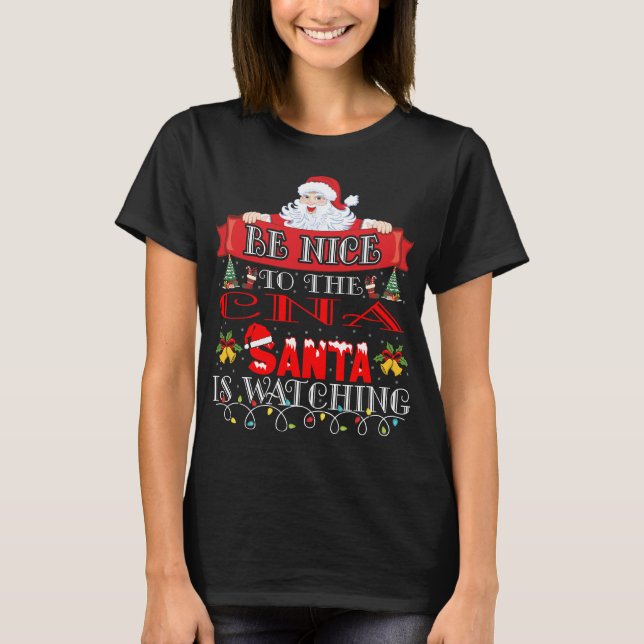 Camiseta Christmas Santa Claus CNA Gift  (Anverso)