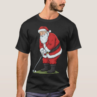Camiseta Christmas Santa Golf Golfer Xmas Funny Christmas G