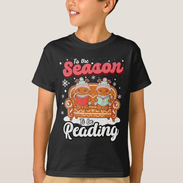 Camiseta Christmas School Teacher Retro Librarian Groovy Xm (Anverso)