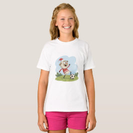 Camiseta Christmas Sheep playing soccer
