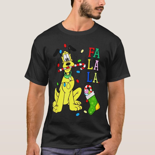 Camiseta Christmas Shirt Cute La Fa Fa Swea  (Anverso)