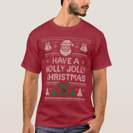 Camiseta Christmas Shirt - Red Jingle Design