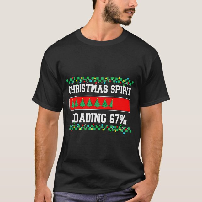 Camiseta Christmas Six Seven Srit Loading 67 Meme Gen Z Alp (Anverso)