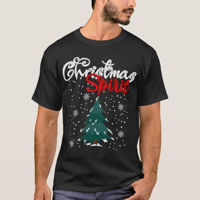 Camiseta Christmas Spirit (Anverso)