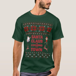 Camiseta Christmas Tee - Holidays Jingle Design