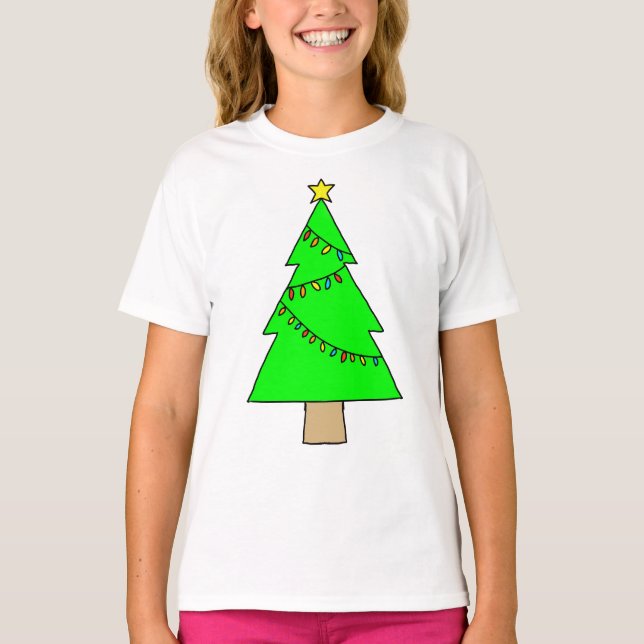 Camiseta Christmas tree  (Anverso)
