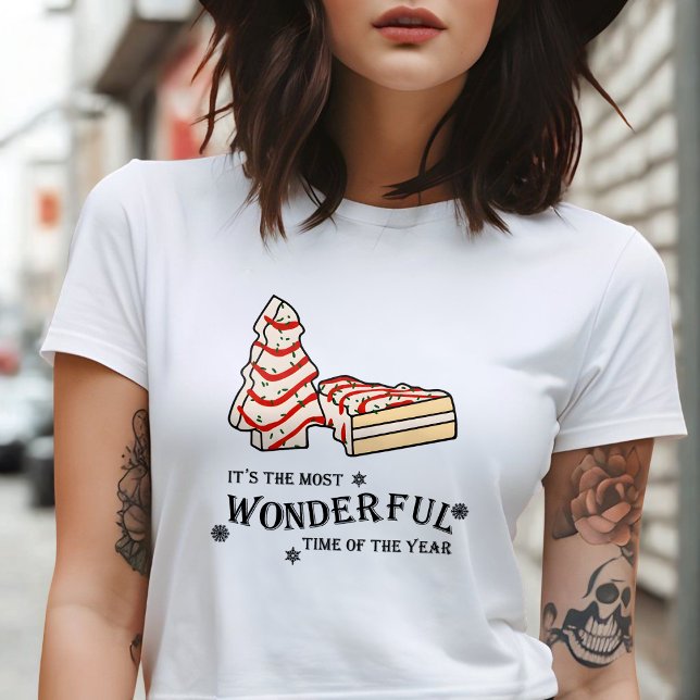 Camiseta Christmas Tree Cake Printing (Subido por el creador)